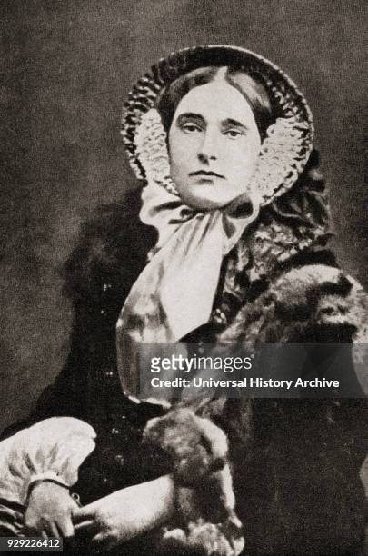 Mathilde Laetitia Wilhelmine Bonaparte, Princesse Française, 1820 – 1904. French princess.