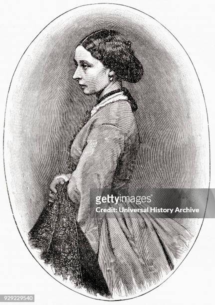 Princess Alice of the United Kingdom, 1843 – 1878; later Princess Louis of Hesse and Grand Duchess of Hesse and by Rhine. Daughter of Queen Victoria....