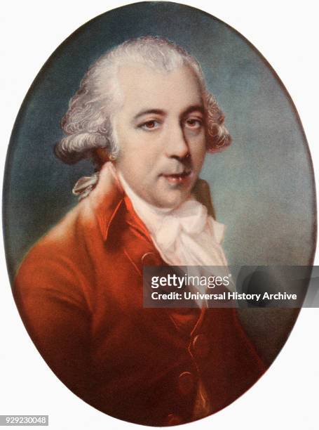 Richard Brinsley Butler Sheridan, 1751 – 1816. Irish playwright, poet and long-term owner of the London Theatre Royal, Drury Lane, London, England....