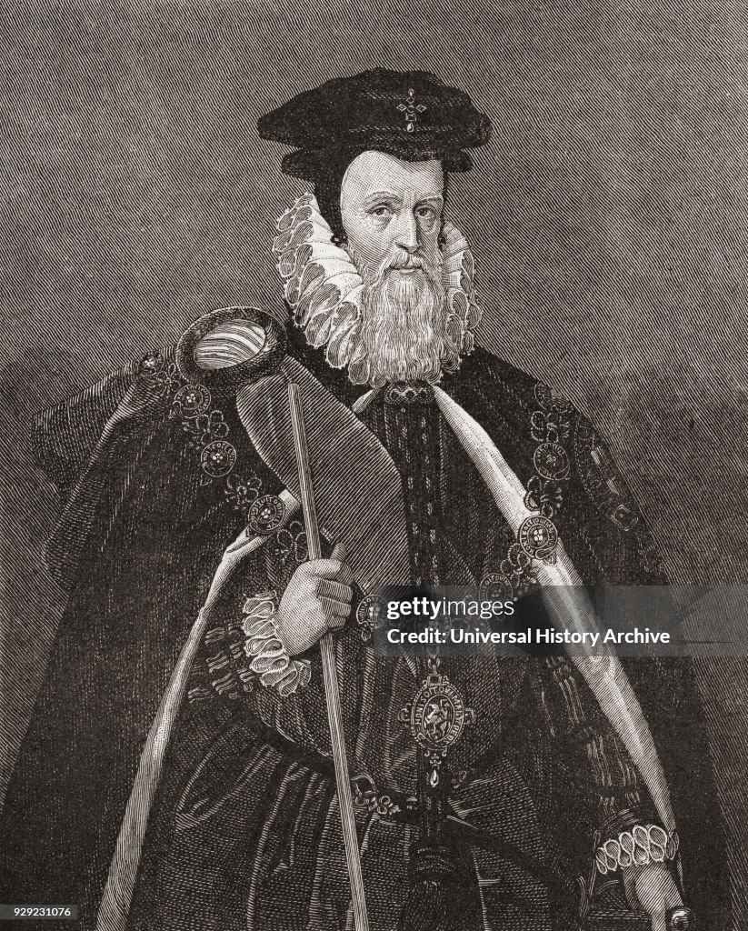 William Cecil, 1st Baron Burghley, also spelt Burleigh, 1520 –1598