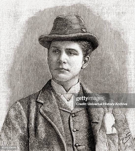 William Terriss, 1847 – 1897, born William Charles James Lewin. English actor. Seen here aged 42. From The Strand Magazine, Vol I January to June,...
