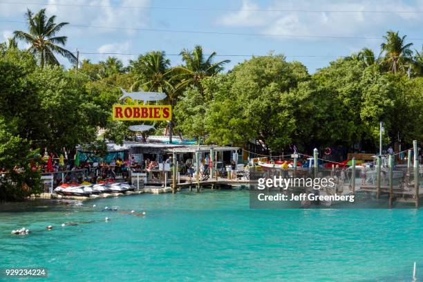 Upper Florida Keys, Robbie’s Marina, Hungry Tarpon, restaurant.
