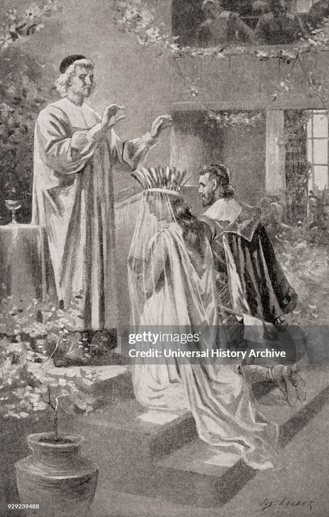 John Rolfe Commons Boda De Pocahontas Y John Rolfe Disney