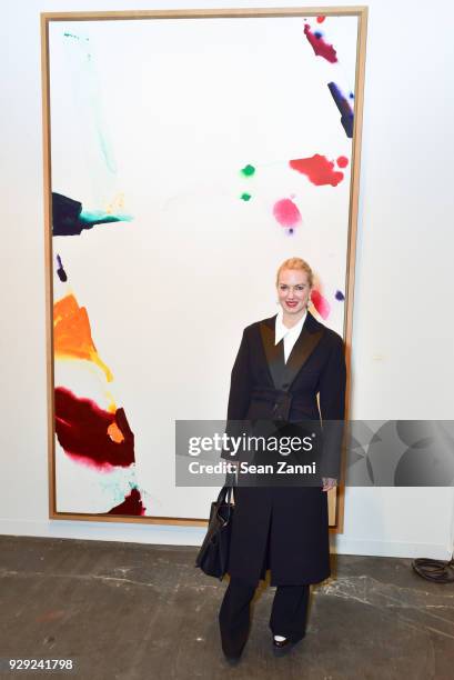 Polina Proshkina attends The Armory Show 2018 Vernissage at Pier 92 & 94 on March 7, 2018 in New York City.