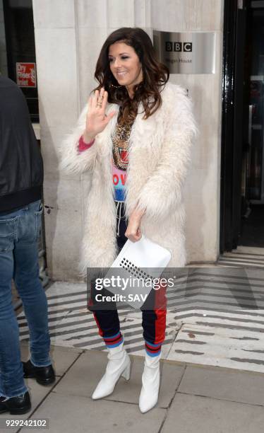 Karen Fairchild of the band Little Big Town pictured at The BBC on March 8, 2018 in London, England.