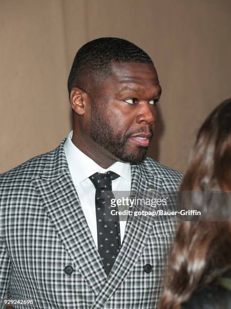 Curtis Jackson aka '50 Cent' is seen on March 07, 2018 in Los Angeles, California.