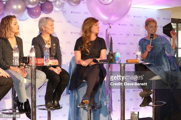 Tess Ward, Tracy Edwards, Karren Brady and Gemma Cairney attend as Badoo makes a bold statement this International Women's Day with their...