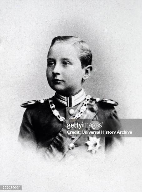Photograph of Prince Oskar Karl Gustav Adolf of Prussia was the fifth son of Wilhelm II, German Emperor and Augusta Victoria of Schleswig-Holstein....