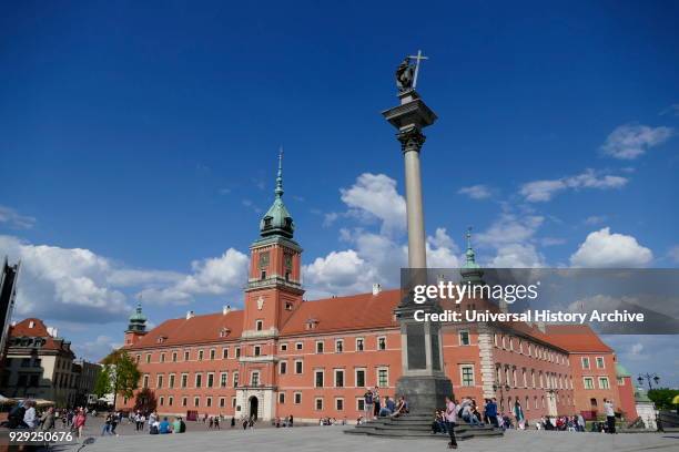 Photograph of the Royal Castle in Warsaw , formerly served as the official residence of the Polish monarchs. It is located in the Castle Square, at...