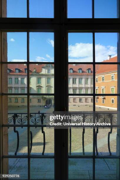 Photograph of the Royal Castle in Warsaw , formerly served as the official residence of the Polish monarchs. It is located in the Castle Square, at...