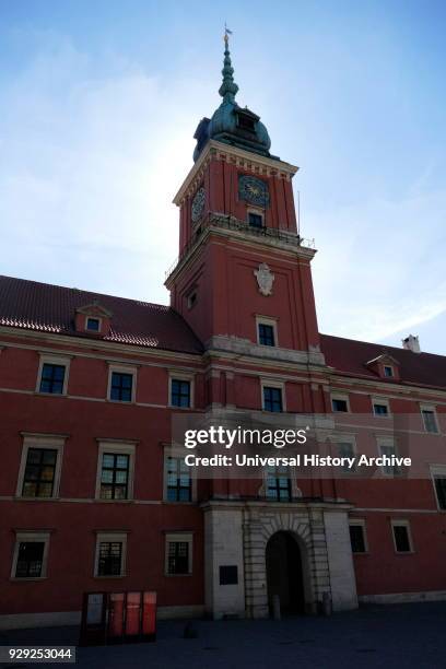 Photograph of the Royal Castle in Warsaw , formerly served as the official residence of the Polish monarchs. It is located in the Castle Square, at...