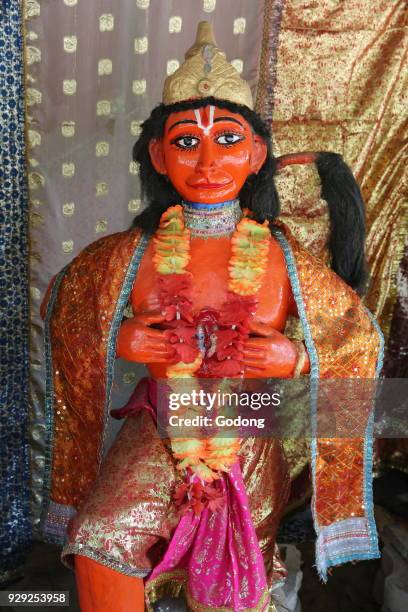 Hanuman murthi in Goverdan. India.