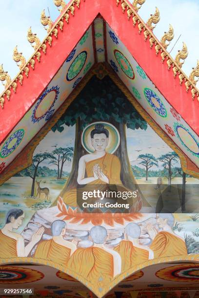 First Sermon 383 First Sermon Of The Buddha Stock Photos, High-Res Pictures, and ...