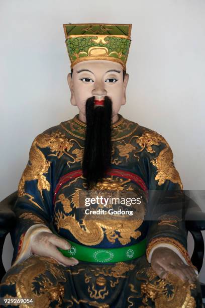 Thian Hock Keng Temple. Qie Lan Pu Sa . Singapore.