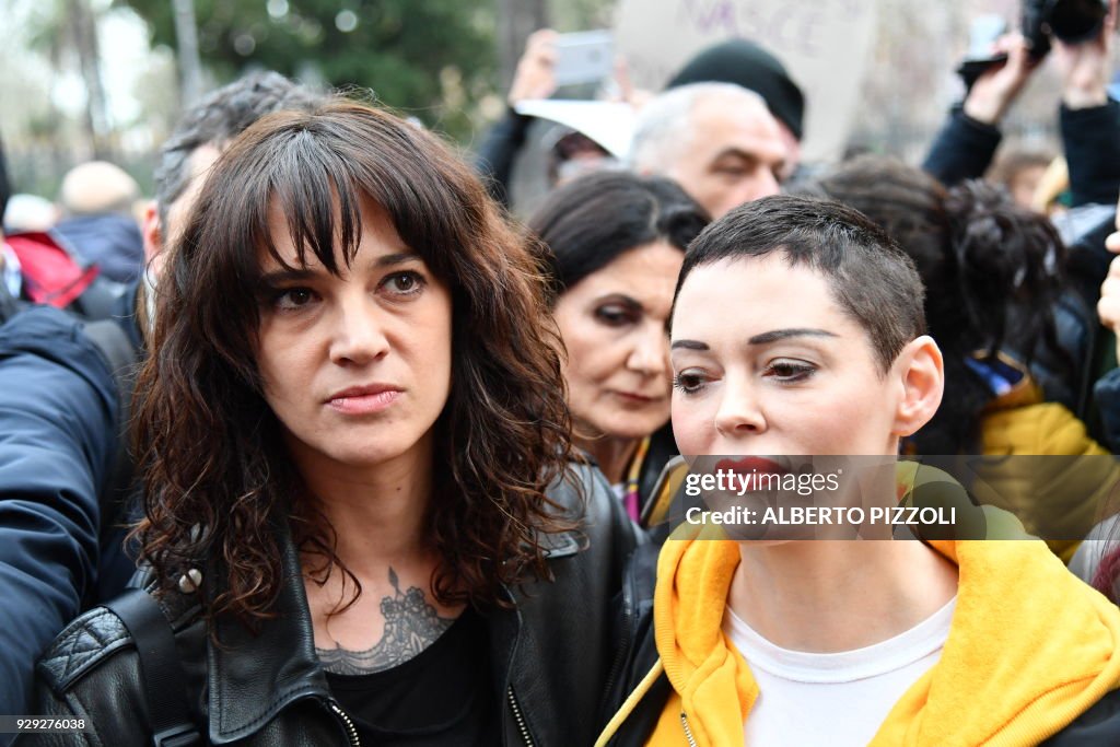 TOPSHOT-ITALY-WOMEN-DAY