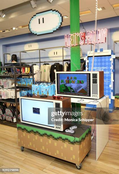 Bloomingdale's launches an exclusive collection with Nintendo on March 8, 2018 in New York City.