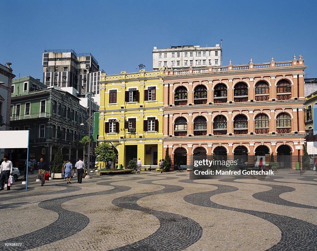 Largo do Senado , Senate Square , Macao City , China