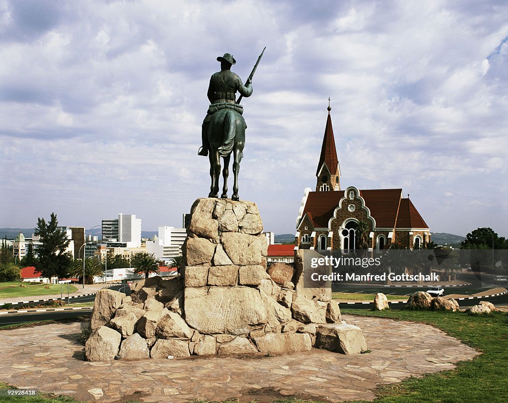 Christ Church and memorial at Windhoek , Namibia