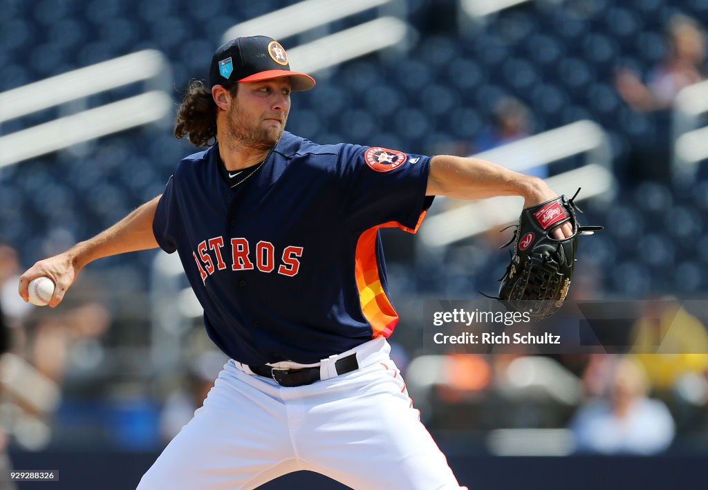 Miami Marlins v Houston Astros