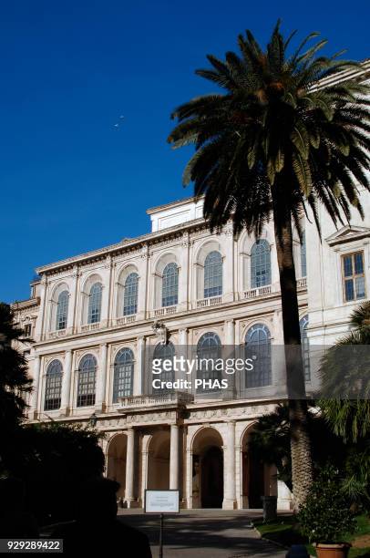 Italy, Rome. Barberini Palace. 17th century. It houses the Galleria Nazionale d'Arte Antica.