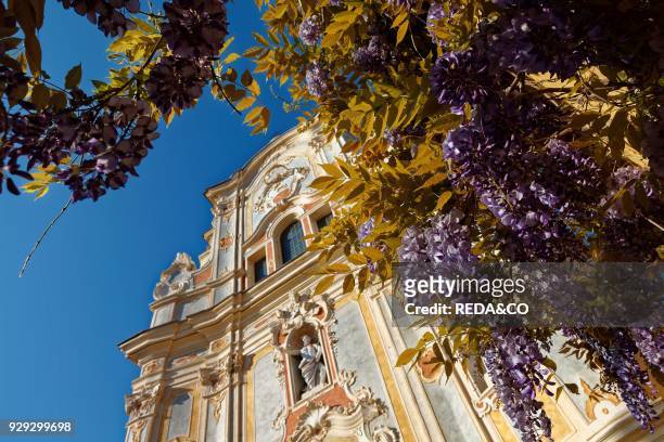 San Giovanni Battista Church. Cervo. Ligury. Italy. Europe.