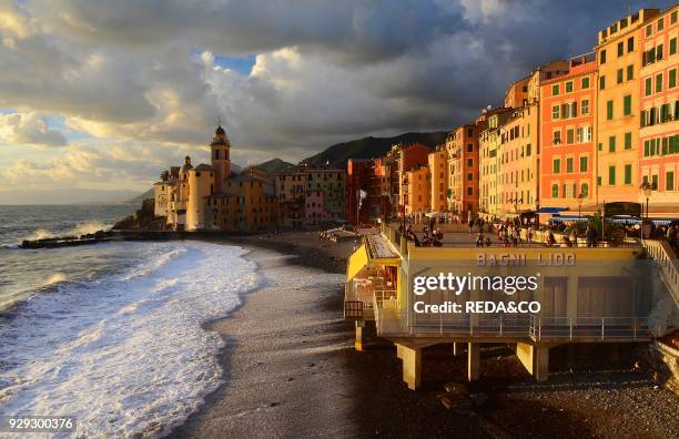 Camogli. Paradise gulf. Ligury. Italy. Europe.