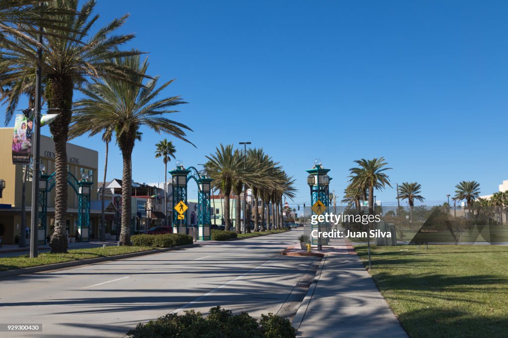 Downtown Daytona Beach, Florida, USA