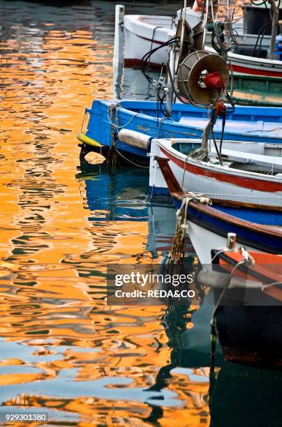 Boats. Camogli. Liguria.