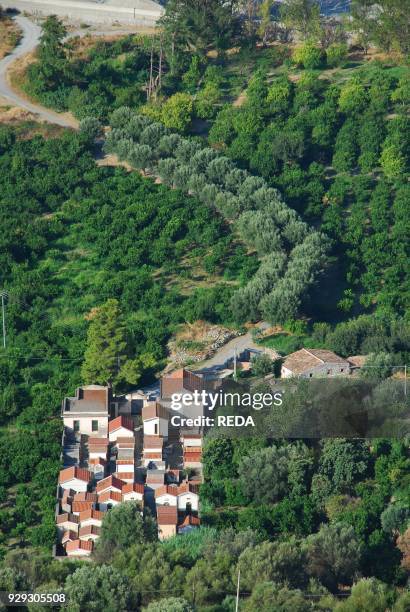 Amendolea village. Aspromonte. Calabria. Italy. Europe.