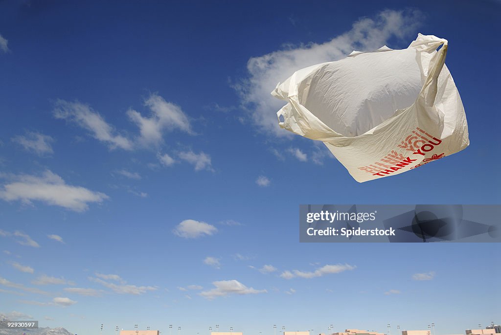 Flying Grocery Bag