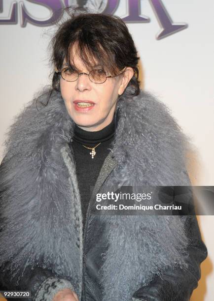 French Actress and singer dany attends the premiere of the directors Claude Berry and Francois Dupeyron's film 'Tresor' at Cinema Gaumont Capucine on...
