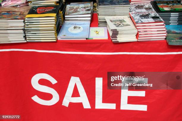 Books for sale at the Miami Book Fair International.