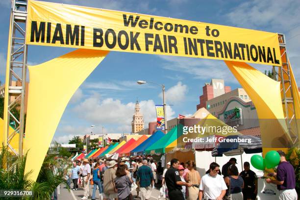 The Miami Book Fair International.