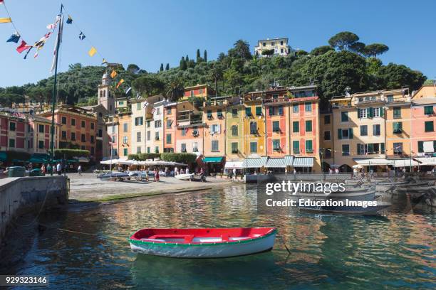 Portofino, Genoa Province, Italian Riviera, Italy, The harbor.