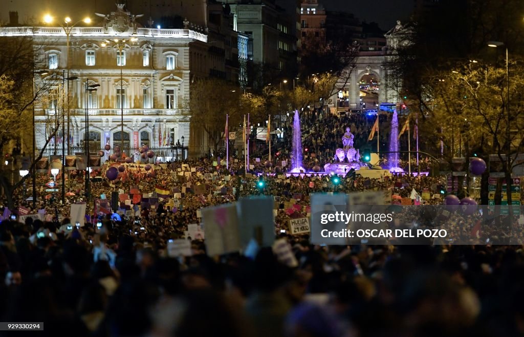 SPAIN-WOMEN-DAY