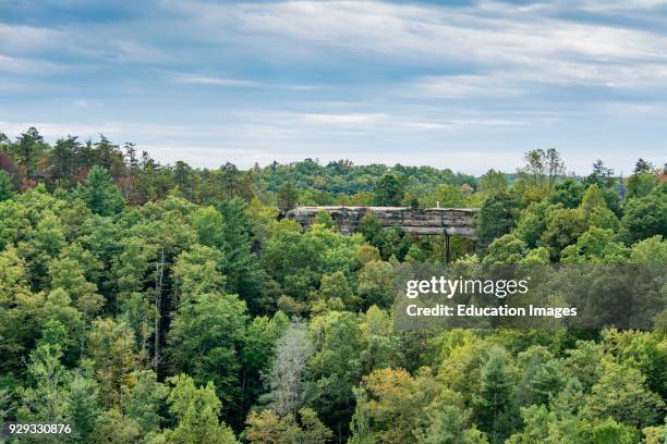 Natural Bridge State Resort Park in Kentucky.