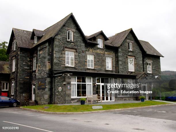 The Waterhead Hotel, Coniston, The Lake District, Cumbria, UK.