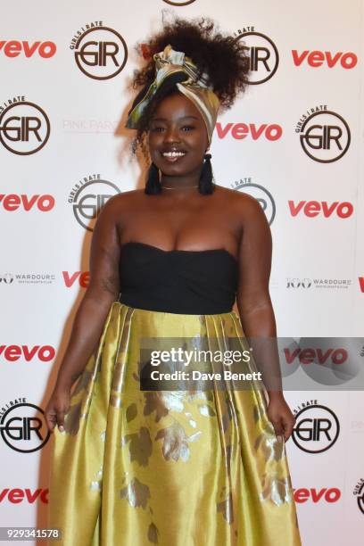 Misha B attends the 'Girls I Rate' 3rd Annual Gala Dinner on International Women's Day at 100 Wardour St on March 8, 2018 in London, England.