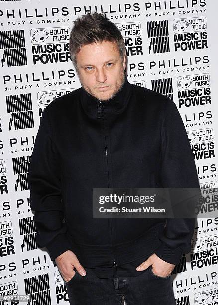 Photographer Rankin attends the Destroy/Rankin - private view at Phillips De Pury and Company on November 9, 2009 in London, England.