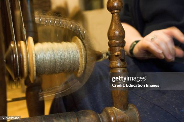 Europe. Northern Ireland. Lisburn. Museum Irish Linen Center.