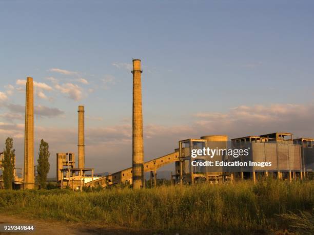 Europe. Romania. Transylvania. Hunedoara. Abandoned Industry.