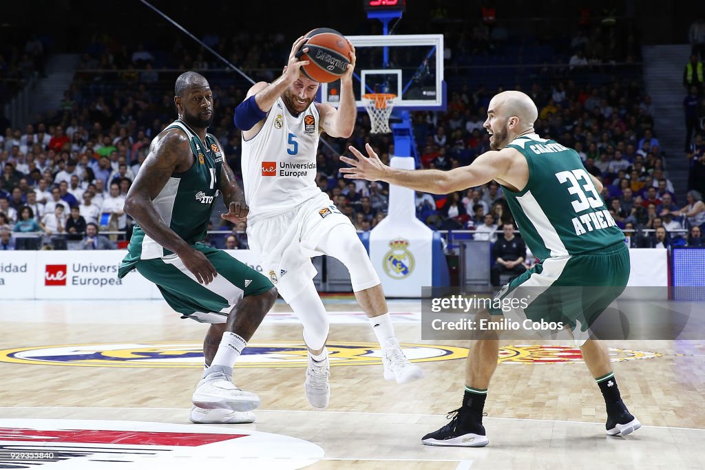 Real Madrid v Panathinaikos Superfoods Athens - Turkish Airlines EuroLeague