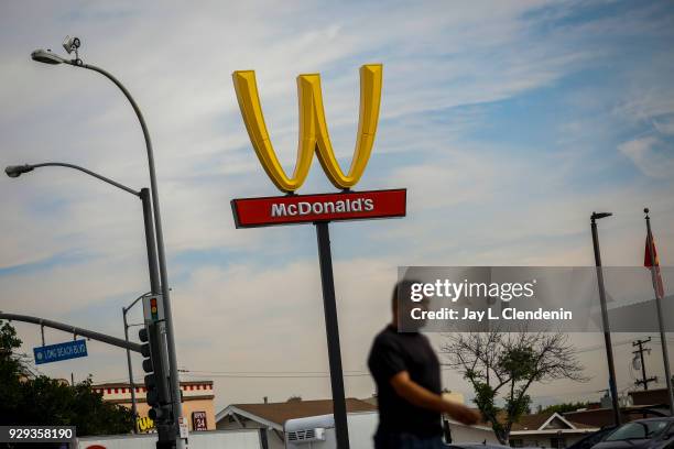 On Long Beach Boulevard, at Imperial Highway, the only McDonald's franchise in the U.S., owned by Patricia Williams and her daughters, Kerri...