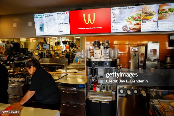 On Long Beach Boulevard, at Imperial Highway, the only McDonald's franchise in the U.S., owned by Patricia Williams and her daughters, Kerri...