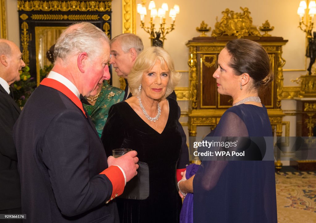 Private Dinner With Queen Elizabeth II At Windsor Castle