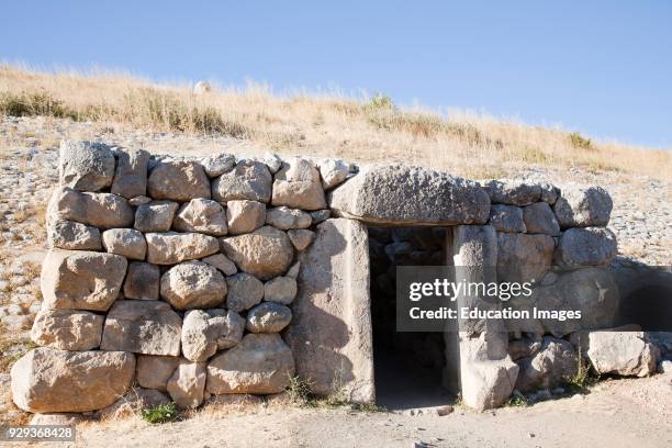 Yerkapi. Hattusa Archaeological Area. Turkey.