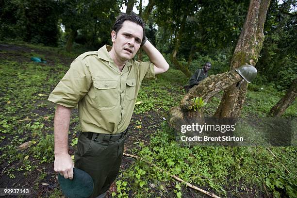 Emmanuel De Merode, tireless ICCN Congolese Conservation Director of Virunga National Park, makes an emotional return to Bukima in the Mountain...