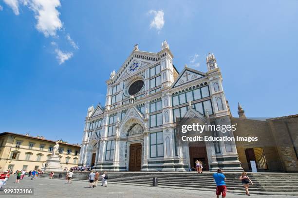 Santa Croce Basilica, Firenze, Italy.