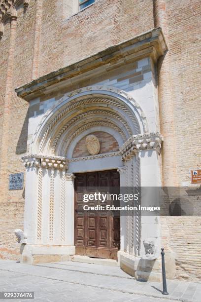 Church Of San Francesco, Montegiorgio, Marche, Italy.