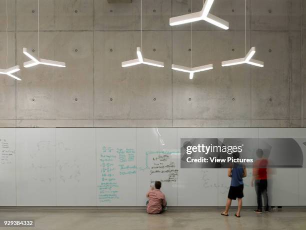 Study area. The Quantum Nano Centre, Waterloo, Canada. Architect: Kuwabara Payne McKenna Bloomberg, 2013.